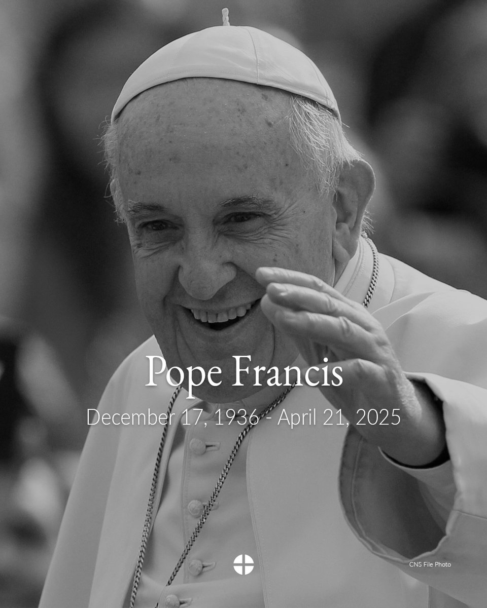 Requiescat in Pace, Holy Father. 1936-2025

#PopeFrancis