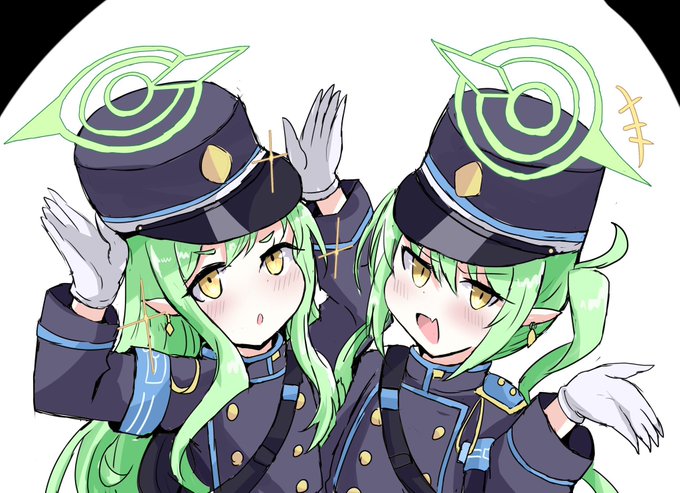 ノゾミとヒカリ実装記念
#ブルアカ 