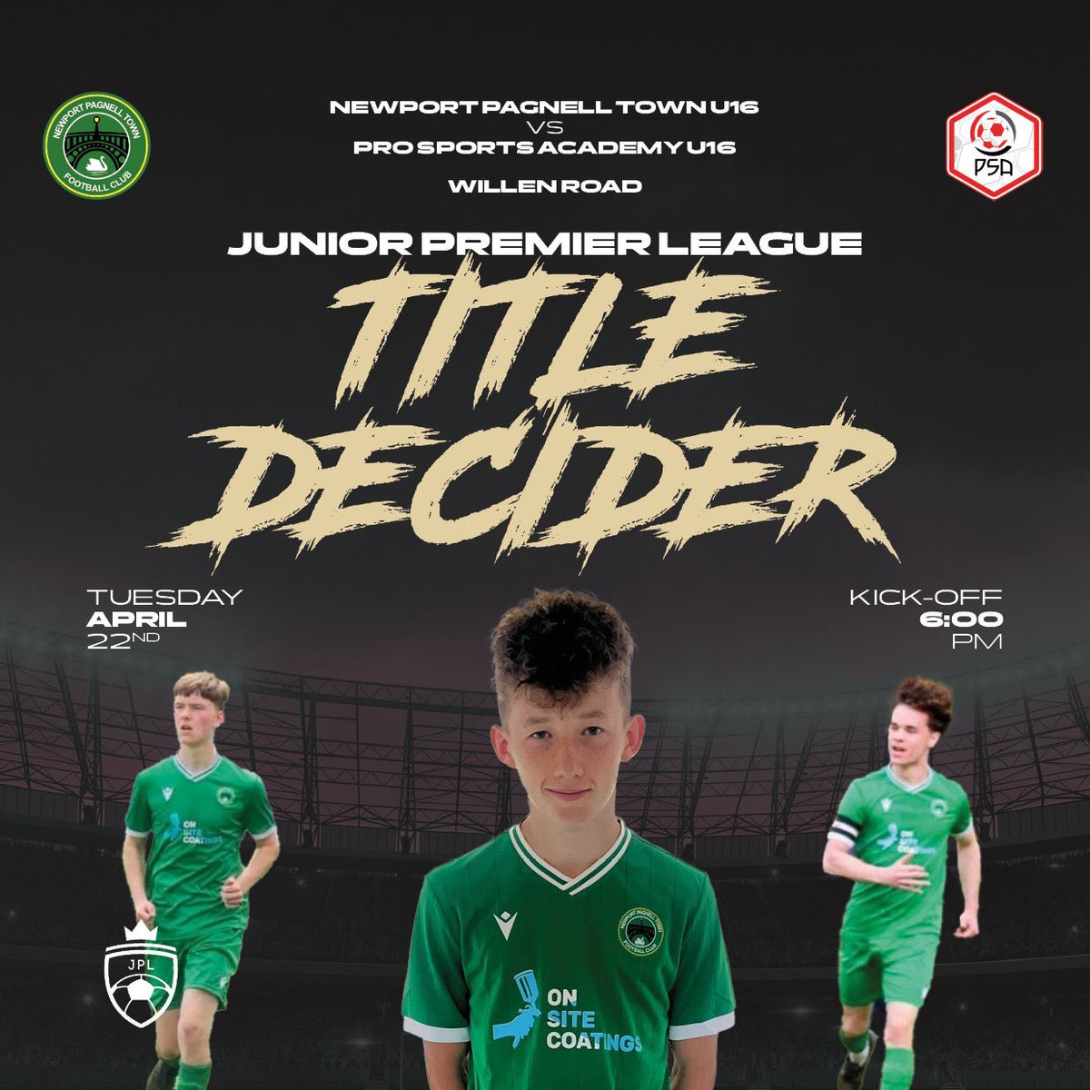 nptfc's tweet photo. Our U16 Pumas are in action tomorrow night, only a point needed to secure the Junior Premier League title in the London Navy Division. Come on down and #SupportTheSwans and help cheer the boys onto glory!

📆 22.04.25
🕜 18:00
🗺️ Willen Road - on Plateau Pitch https://t.co/ol16BwB8Er