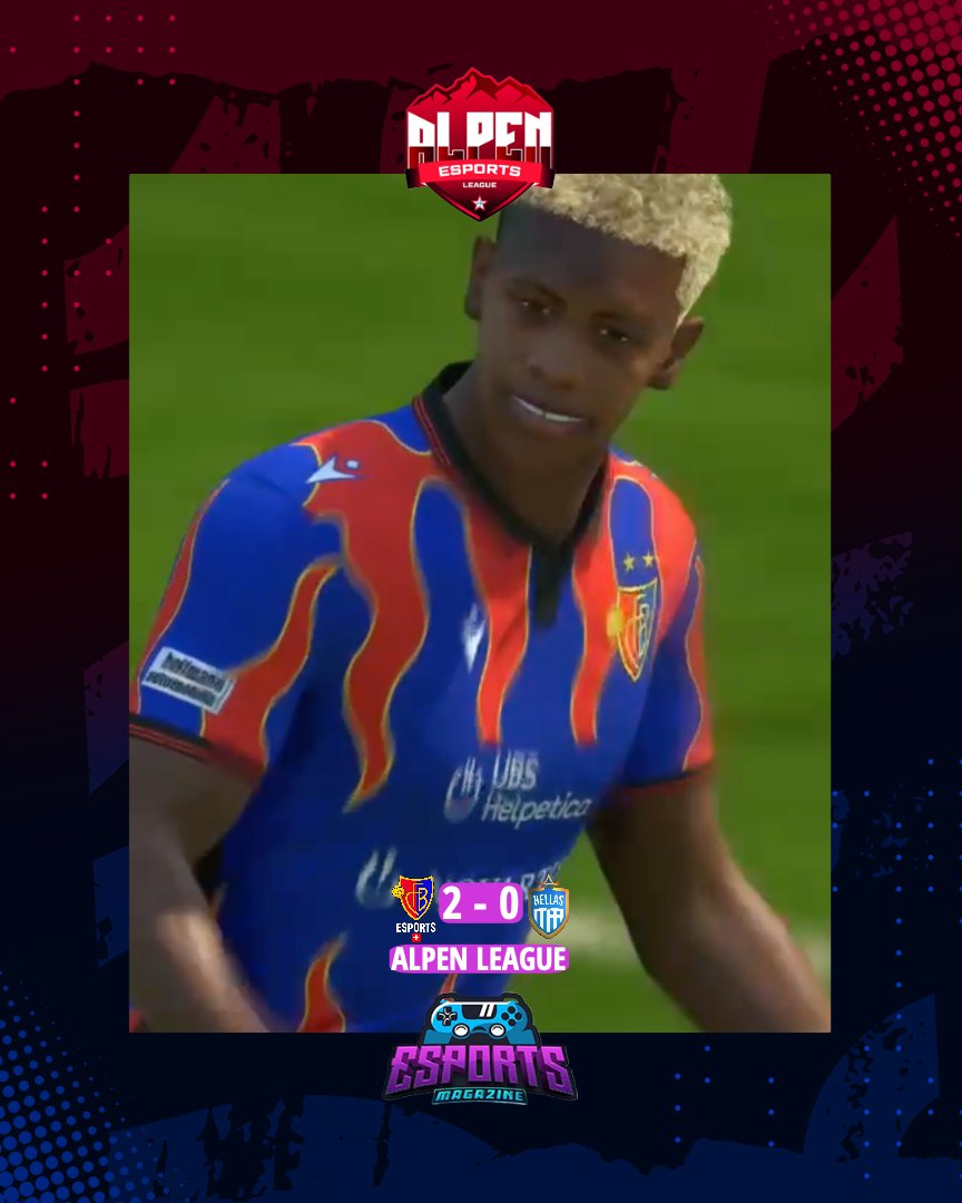eSports Magazine Pro (@magazineclubs) on Twitter photo A tough night in <a href="/fcbasel_esports/">FC Basel 1893 E-Sports</a> for <a href="/Hellas_eSports/">Hellas.eSports</a>, as the visitors were handed a deserved 2-0 defeat in <a href="/AlpenLeague/">Alpen eFootball League</a>. A tough night in <a href="/fcbasel_esports/">FC Basel 1893 E-Sports</a> for <a href="/Hellas_eSports/">Hellas.eSports</a>, as the visitors were handed a deserved 2-0 defeat in <a href="/AlpenLeague/">Alpen eFootball League</a>.