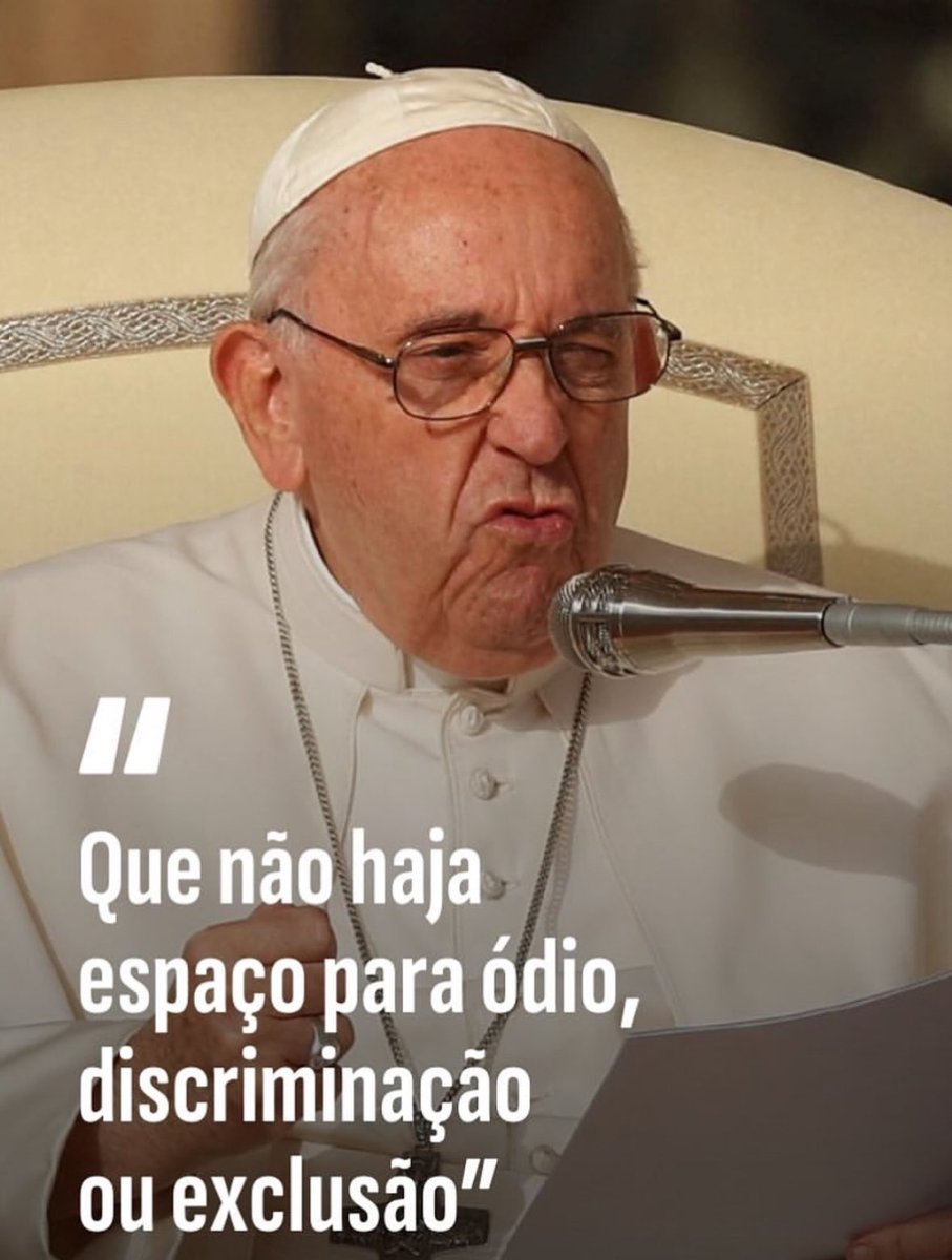 O mundo perde hoje um dos maiores líderes espirituais de todos os tempos, o Papa Francisco tinha hábitos simples, buscou sempre a paz; lutou contra o ódio, a pobreza e a descriminação. Foi um homem Santo e agora está ao lado do Pai olhando por todos nós. Siga em paz e que Deus