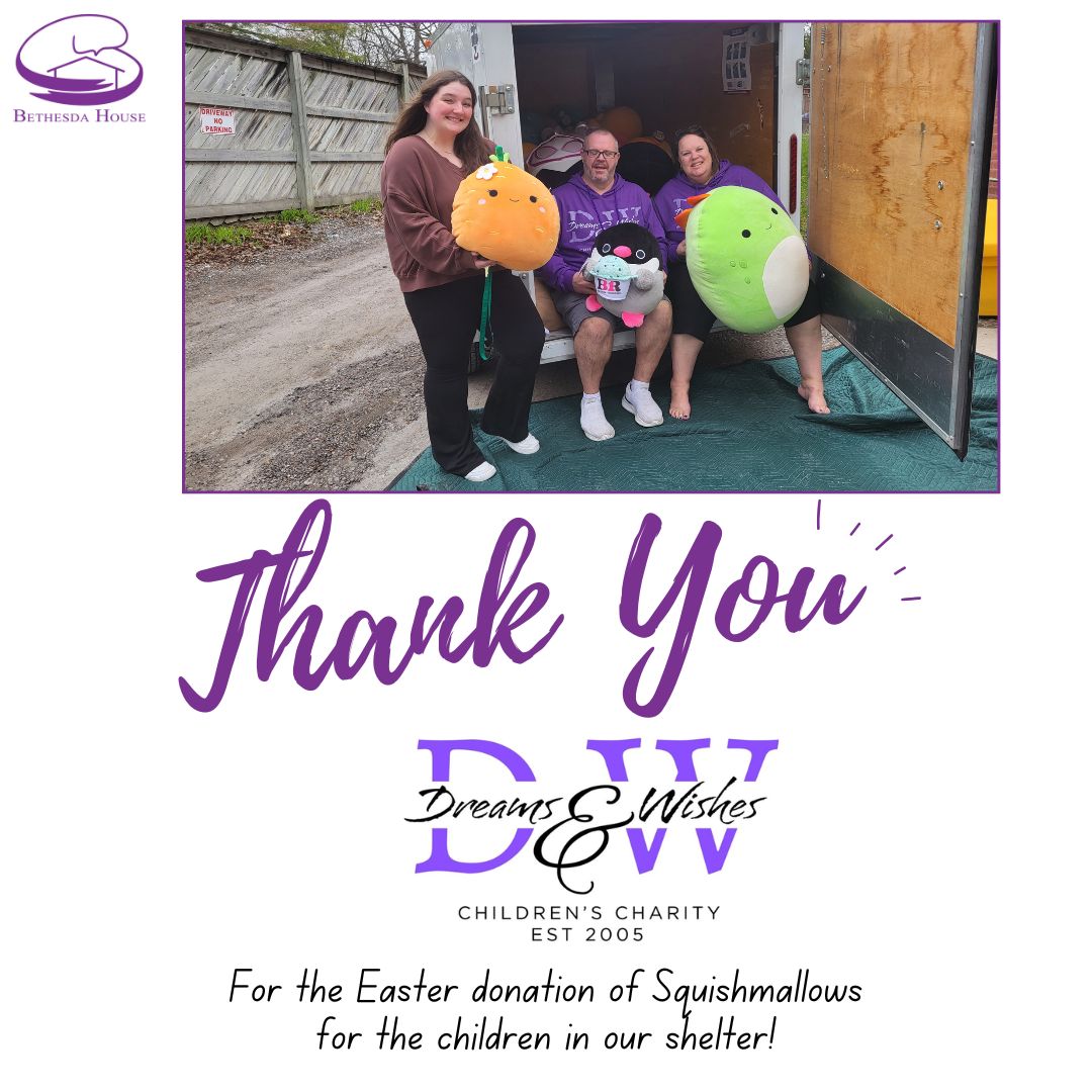 A HUGE thank you to <a href="/dreamsandwishes/">AleyahK</a>.durham for the absolutely adorable Easter donation of Squishmallows for the children in our shelter! 🐰💖✨
#ThankYou #DreamsAndWishes #EasterJoy #SquishmallowLove #CommunityKindness #SupportSurvivors
