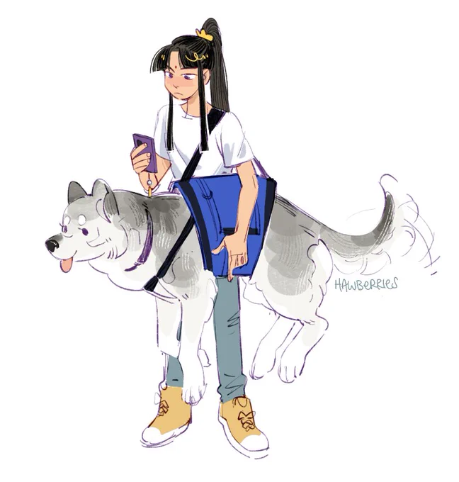 [mdzs] What's wrong with the name Fairy? When she was younger, I called her Little Fairy, but I can't call her like that when she's grown, can I? 