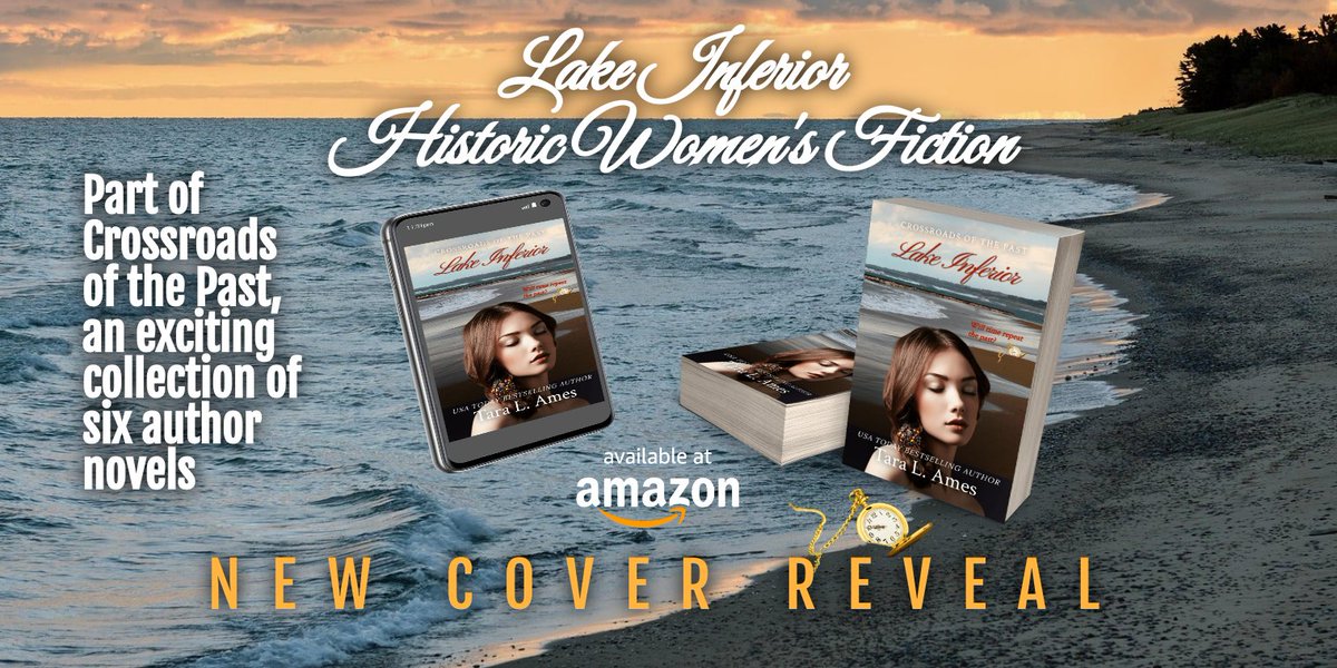 taralamesauthor's tweet image. New cover reveal of Lake Inferior - part of Crossroads of the Past, a six author collection of amazing
#taralamesauthor #historicfiction #historicfictionlovers #historicbooks #historicwomenfiction #historicfamilysaga #20thcenturyromance #michigan #lake #lakesuperio