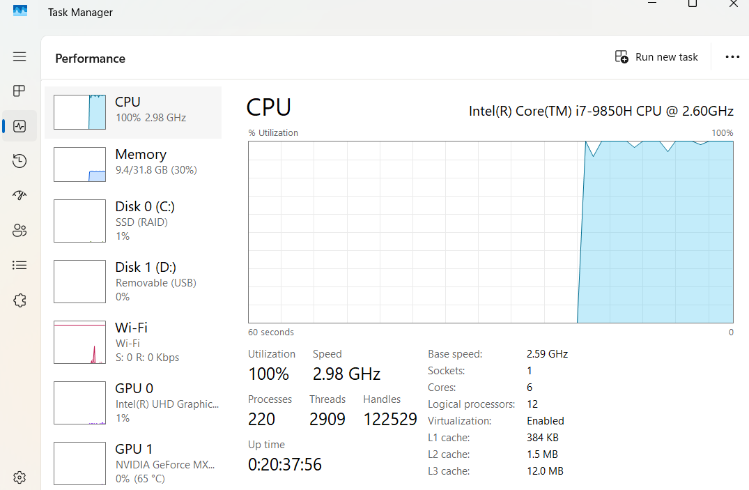 Heck .. focus merge in Affinity Photo is a bit of a hog.. Massive task for it, I'm pretty sure. I wonder if I can set i t up to use any GPU power..