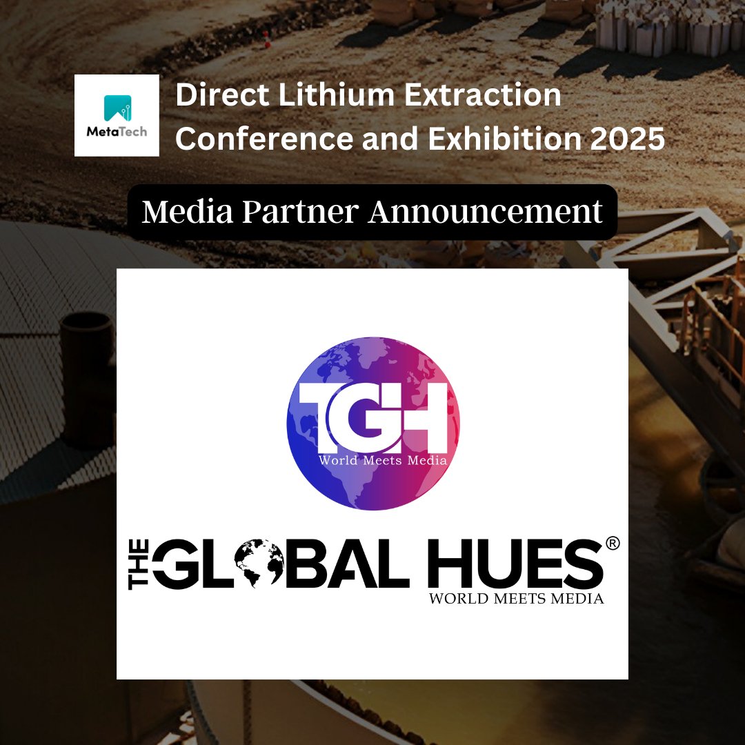 📣 Excited to announce our media partnership with <a href="/TheGlobalHues/">The Global Hues</a> for:
🇺🇸 DLE USA 2025 | Houston | Jun 16-17
🇨🇦 DLE Canada 2025 | Montreal | Aug 11-12
Stay tuned for expert insights, interviews &amp; event updates!
#DLE2025 #Lithium #CleanEnergy #TheGlobalHues