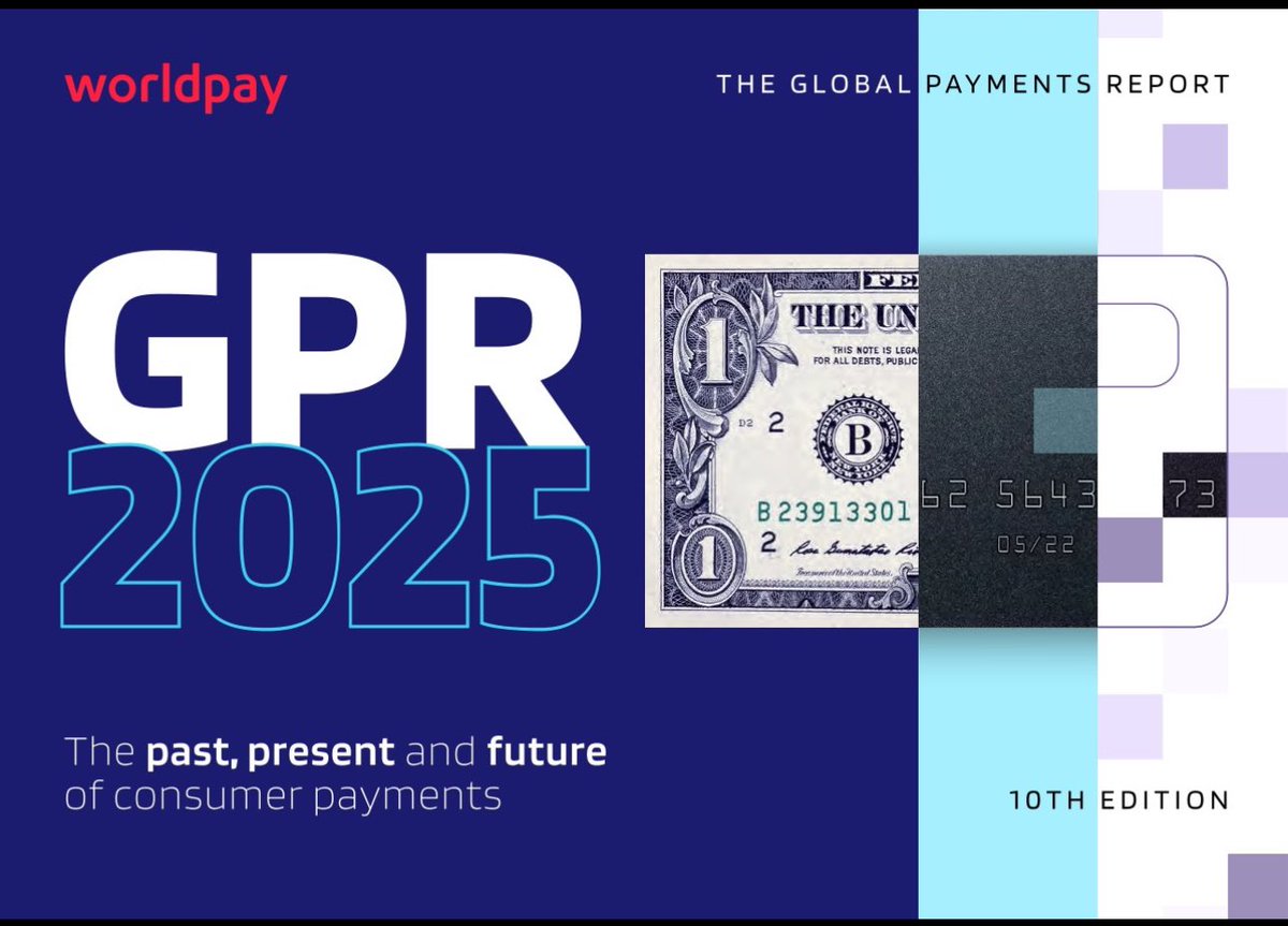 Global #Payments Report-#GPR2025: e past, present & future of payments-@Worldpay_Global  #Digitalpayment #wallets #digitalwallet #Cryptocurrency #BNPL #FinTech  #Finserv #Banking #Digitalasset #Regulation #Regtech @Damien_CABADI  @bamitav @mikeflache ...