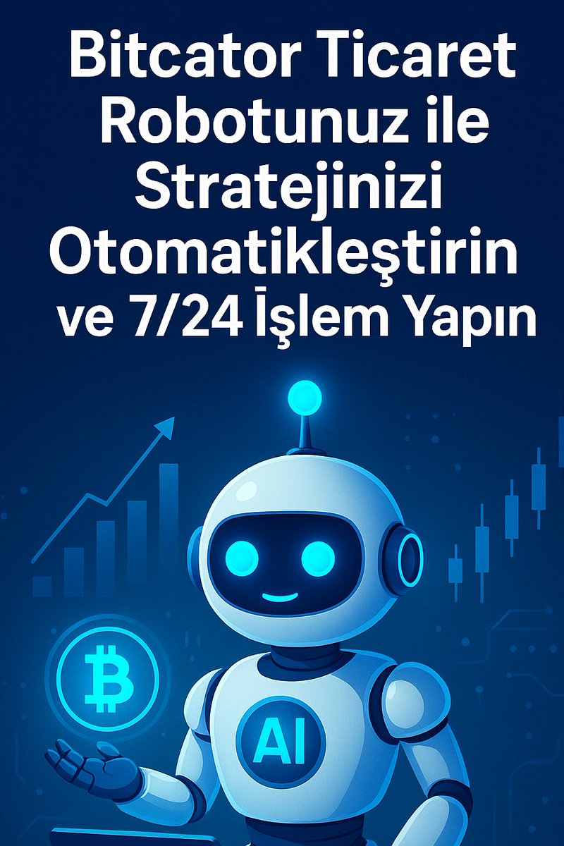 bitcator's tweet photo. "Bitcator Ticaret Robotunuz ile Stratejinizi Otomatikleştirin ve 7/24 İşlem Yapın."

#Bitcator #DCABot #OtomatikYatırım #KriptoBot #YatırımStratejisi #Finans #KriptoPara #KriptoYatırım #BitcoinTR #CryptoStrategy #AlgoritmikTicaret https://t.co/7GQMNoVSmP