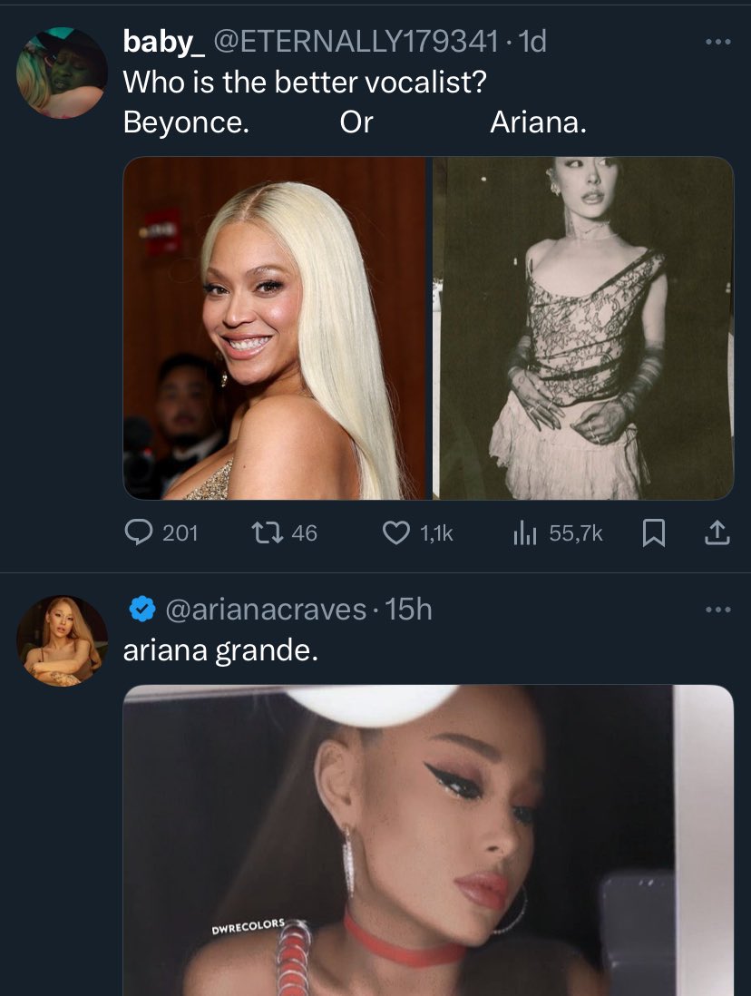 swthingss's tweet image. twitter algorithm answered