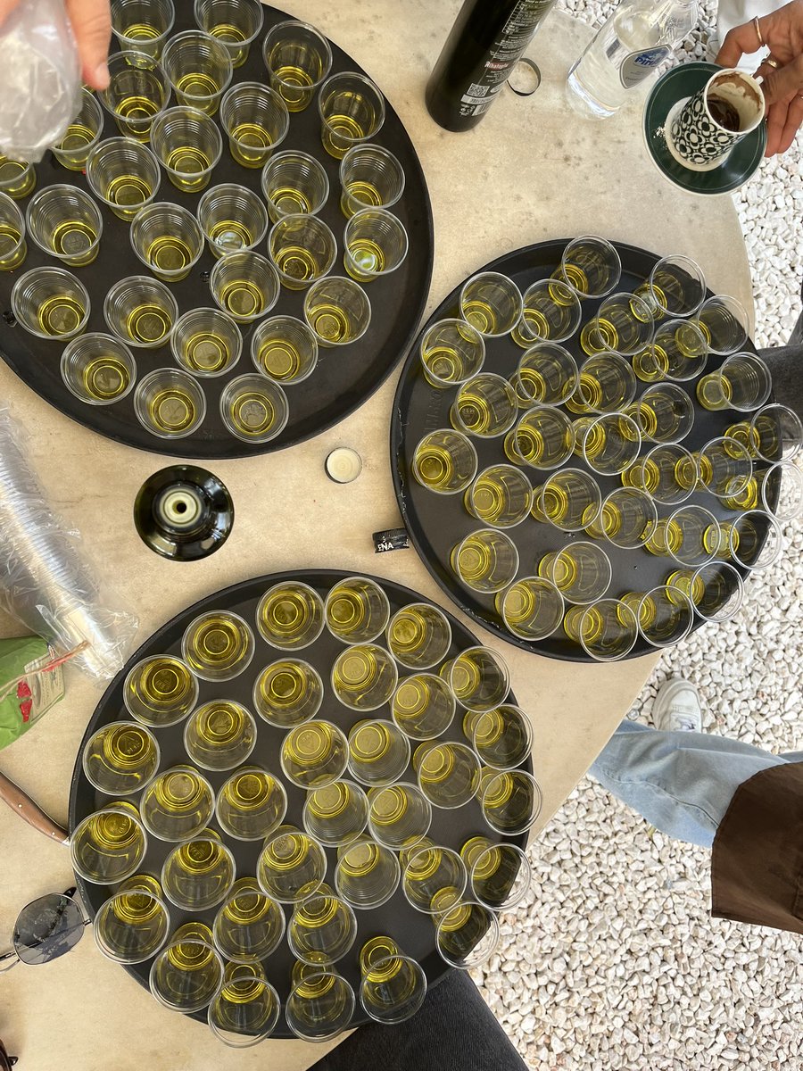 14.Alaçatı Ot Festivali kapsamında “ Uygulamalı Zeytinyağı Tadım Eğitim Semineri “ düzenlendi.
Etkinlikte katılımcılar,zeytinyağı tadımının incelikleri yanında zeytinyağının kullanımına yönelik bilgileri Akhisar Ticaret Borsası Tadım Paneli uzman eğitmenlerinden öğrendiler.