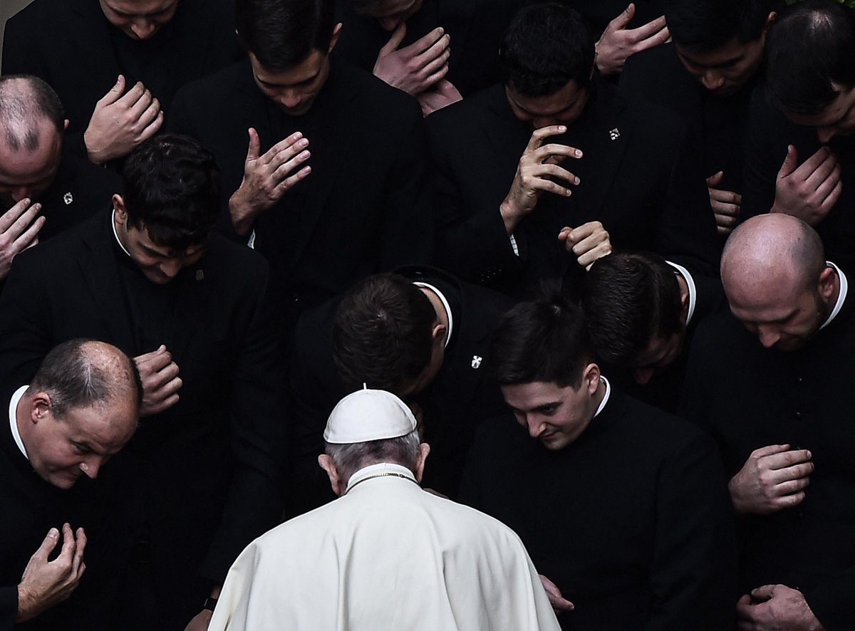 Farewell #PopeFrancis (credit: Filippo Monteforte/AFP).