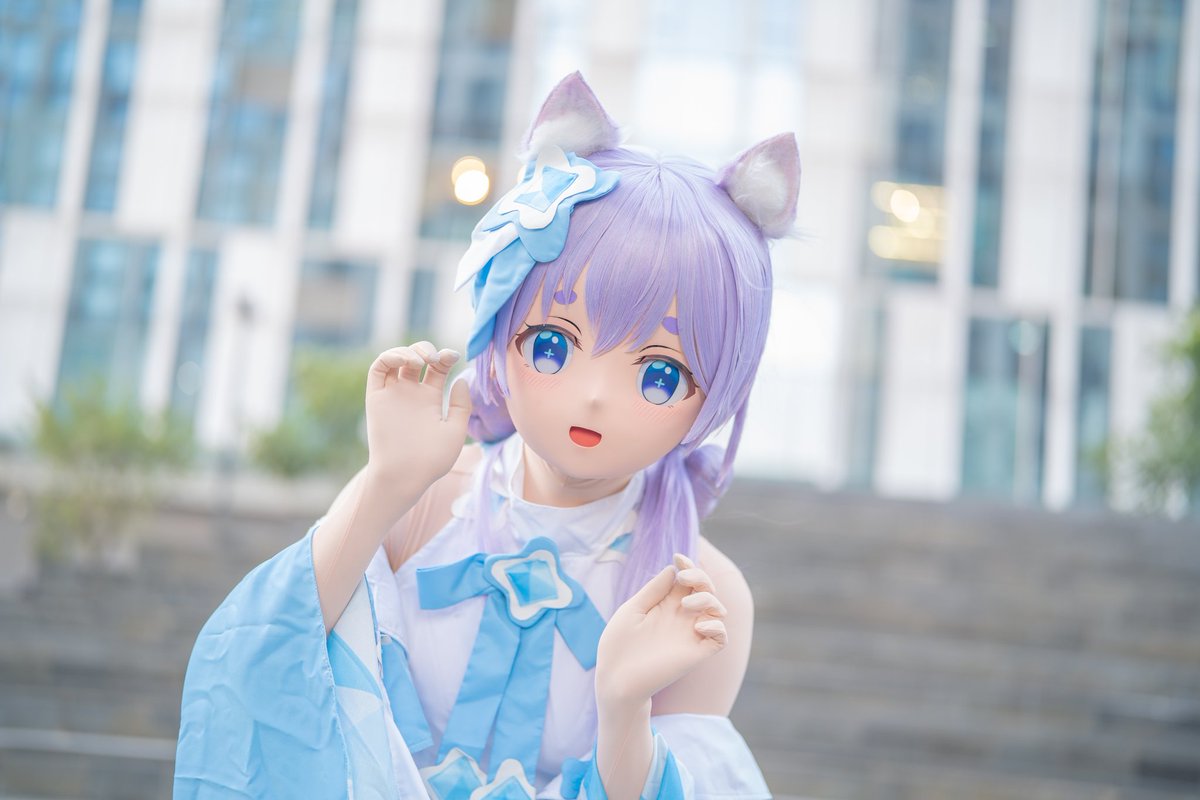 🩵😺🥖💜
📷: <a href="/yx3060/">印象</a> 
#着ぐるみ #ソルト #kigurumi #maimaiでらっくす