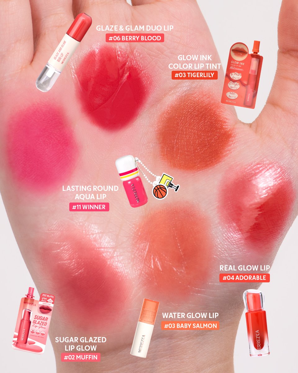 merrezca_office's tweet image. รวมแก๊งลิปสุดจี๊ดที่ต้องมี! 💄✨
สีแน่น ฉ่ำวาว ติดทนเกินต้าน คัดมาแล้วว่าต้องมี❤️

#Merrezca #EverydayWithMerrezca