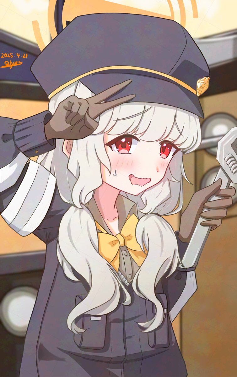 不憫枠確定のアオバさん
なぜか魔法少女を連想する
#ブルアカ #BlueArchive #アオバ #イラスト