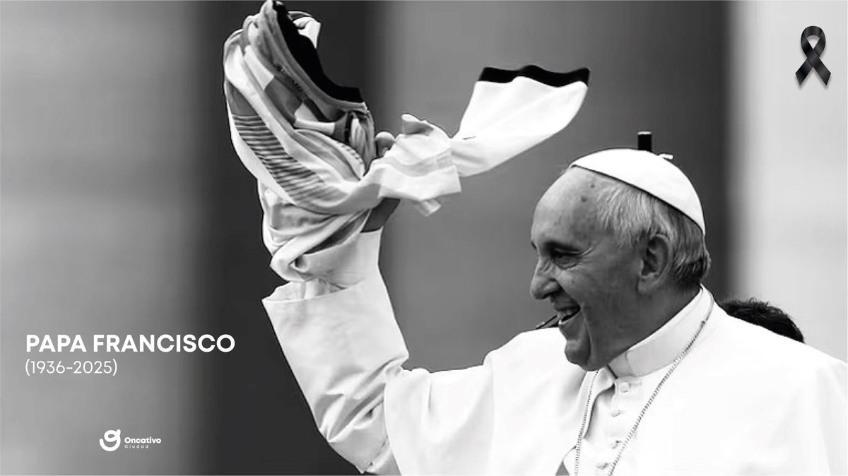 Adiós, Papa Francisco.
Amanecimos con la triste noticia del fallecimiento del Santo Padre.

QEPD 🕊️
