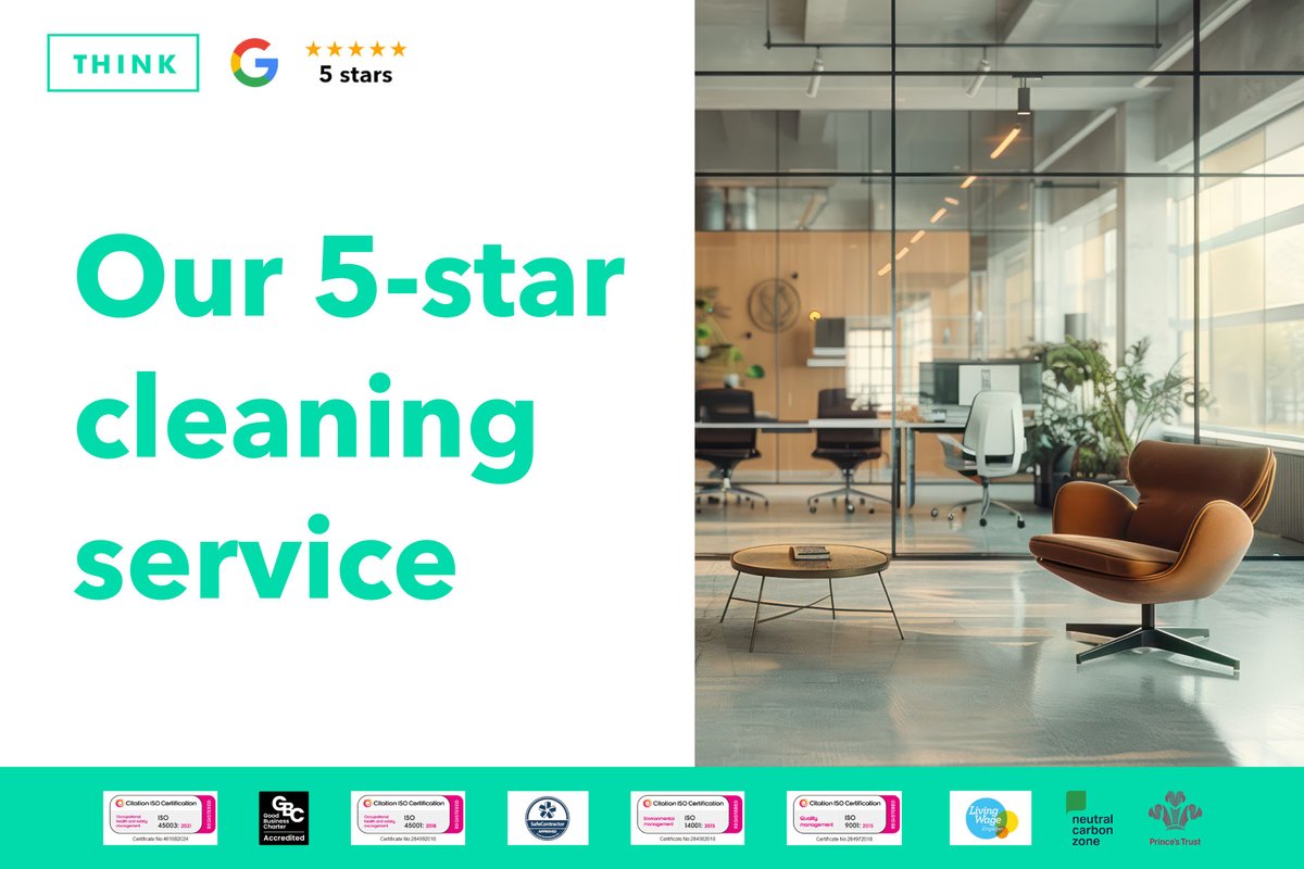 Our team raises the bar for what commercial cleaning looks like. With 29 verified 5-star reviews on Google, we take pride in being one of London’s most trusted names in commercial and office cleaning ⭐.

Get in touch:  thinkfmsolutions.com/contact/

#commercialcleaning #officecleaning