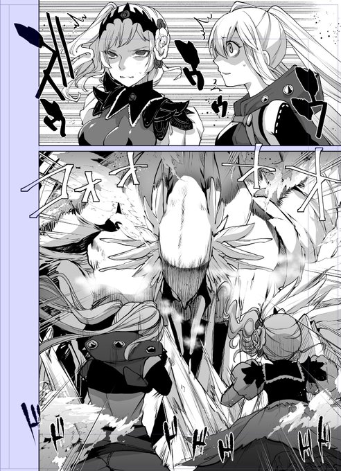 モンハンワイルズ、OCハンターさん石化遠いうか状態異常。ゾシアの両手バーンの技で竜乳みたいになっちゃう感じ 