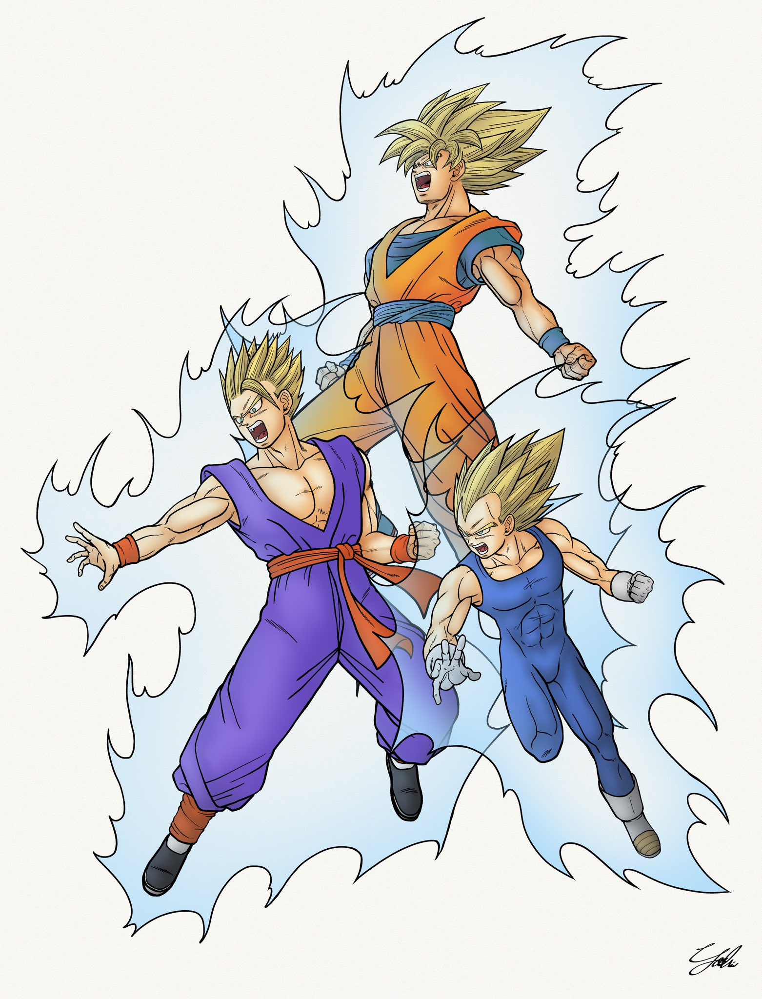 kojoページ ドラゴンボール　孫悟空 SSJ2 覚醒の前兆 超サイヤ人2孫悟空(GT)