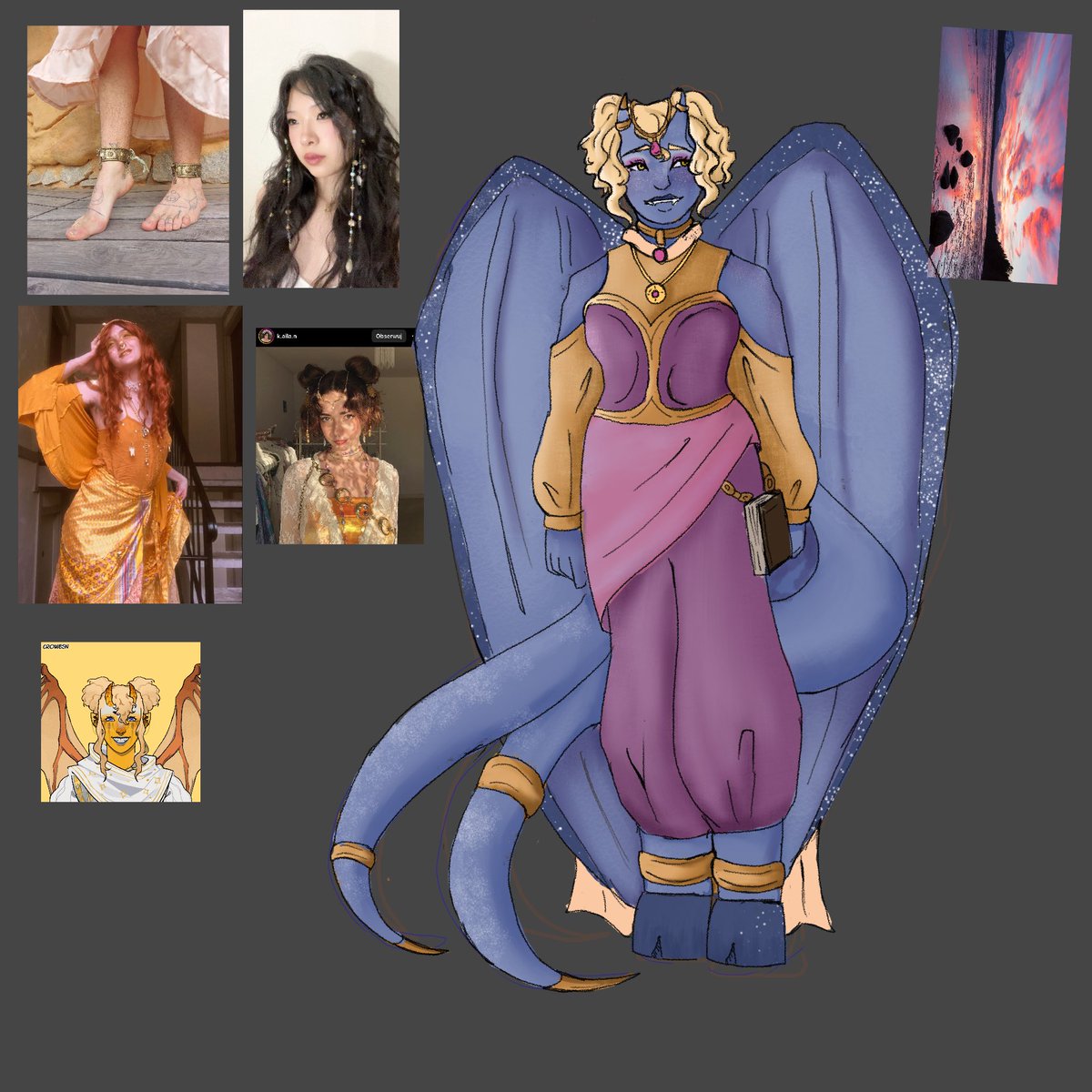 sunquartz1's tweet photo. @KyuFaraday made a new lil guy… (dnd character) https://t.co/rRkz6iOJrV