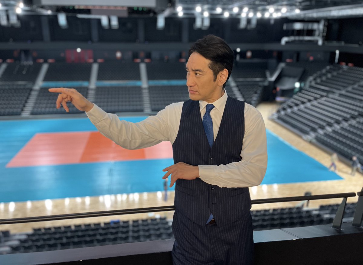 Tani3rd's tweet image. リアタイしてくれた方、ありがとうございます！
これからの方、興奮する楽しいドラマになってますからね！
次回からもお楽しみに！

あの全日本のコートの上で目一杯楽しんで撮影させて貰いました
太田市最高！
お世話になりました
#キャスター