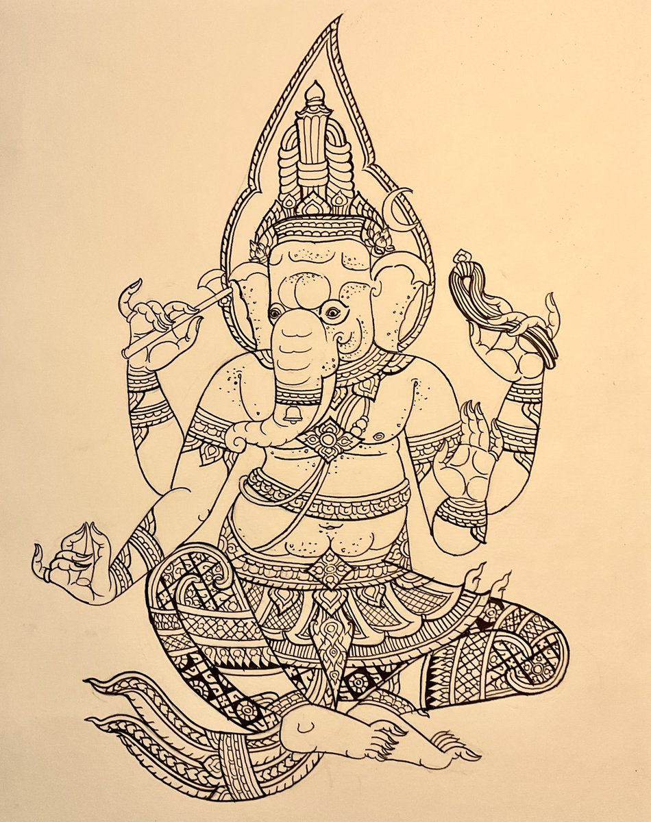 พระคเณศ หมึกจีนบนกระดาษ🖌️

จ้างงานได้นะครับ🥹🙏🏻