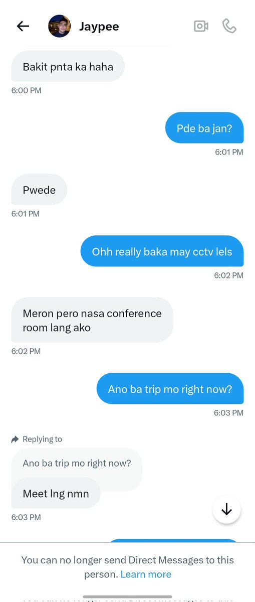 PozDadd's tweet photo. Sungit yarn?? 🤔🤔🤔 after showung interest he blocked me lels sarap sampalin ng TITI 😝😝😝💦💦💦 https://t.co/ICxOdR9sE0