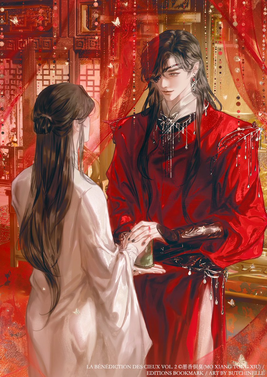 butchinelle's tweet image. My cover for TGCF vol.02 French edition (softcover) Available for preorder✨