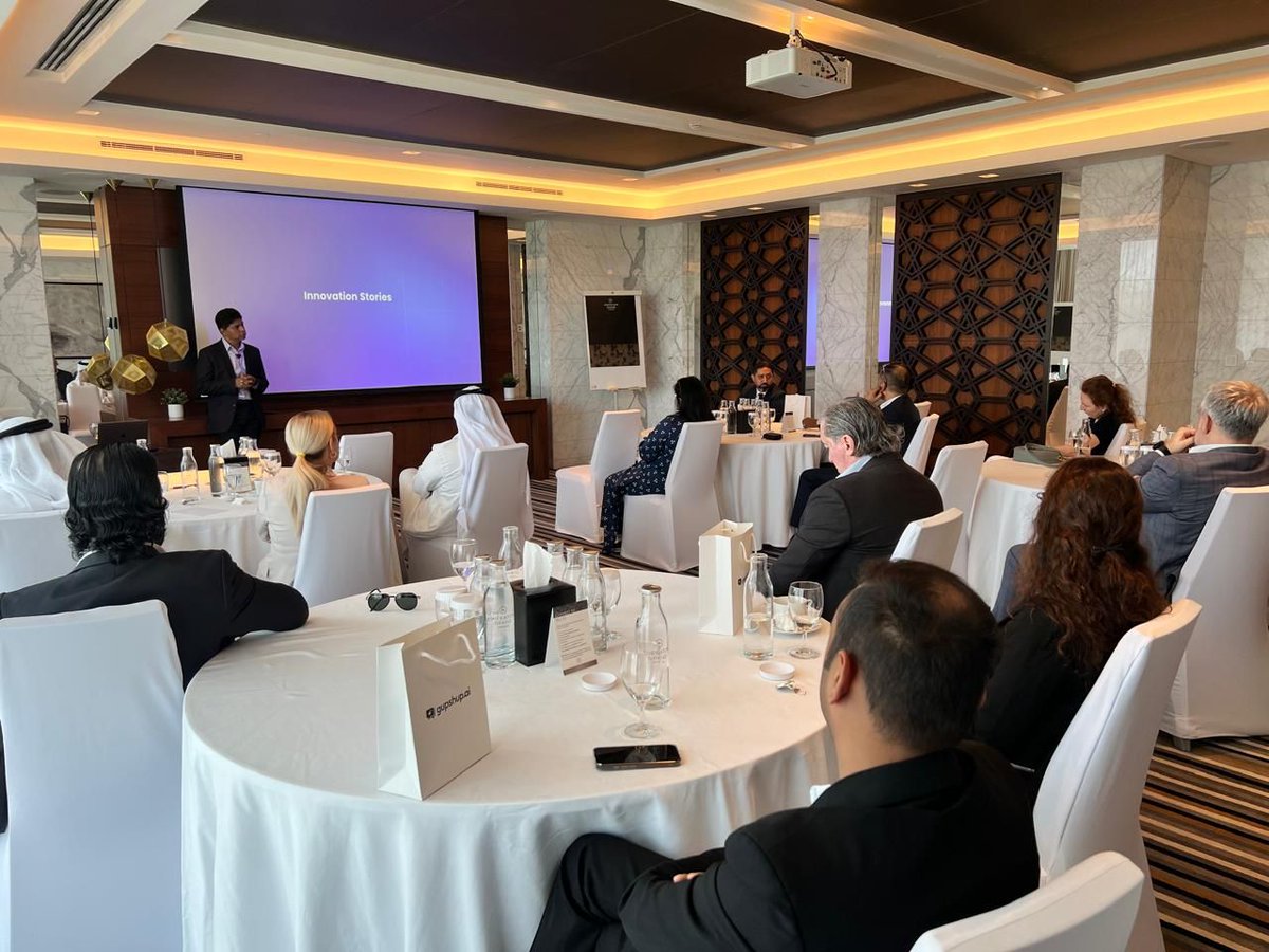 Insights. Innovation. Impact.

At our exclusive roundtable, 'The Future of Business with Industry Specific AI', UAE’s top AI voices came together to share insights, exchange strategies, and explore how businesses are transforming with AI-powered conversations.

#AIMeetupDubai