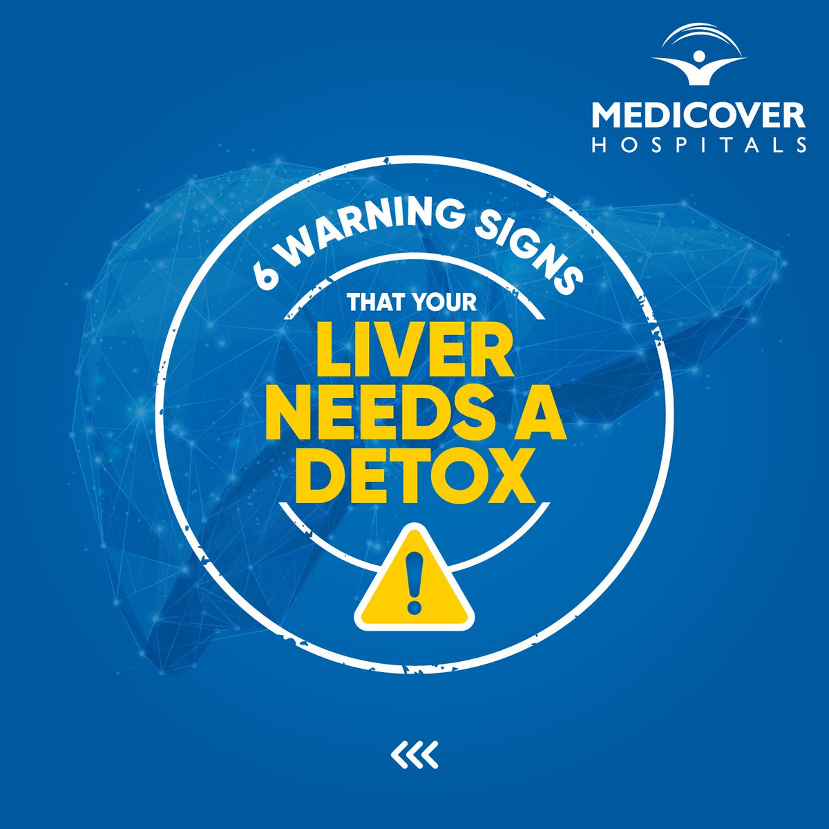 MedicoverIN's tweet image. Your liver provides early warning signs when toxin levels become excessive. Stay alert to these signals &amp;amp; seek medical attention if you notice any concerning symptoms.

#MedicoverHospitals #LiverDetox #ProtectYourLiver #HealthyLiver #LiverCare #BodyDetox #EarlyWarningSigns #Liver
