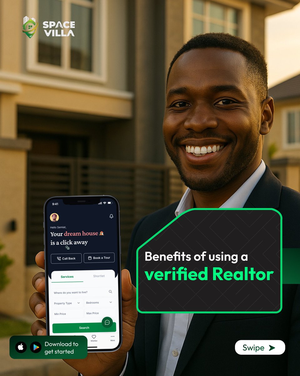 SpacevillaA's tweet photo. 🏡 Want to buy or rent stress-free? Work with a pro! 🏡

A verified realtor = 
✅ Legit properties 
✅ Better deals 
✅ Zero stress. 

Don’t risk your money with the wrong hands!
#SpaceVillaToTheRescue – connecting you with trusted experts!

#spacevilla #WrestleMania #WrestleMania41 Happy Easter Chelsea Pope Francis