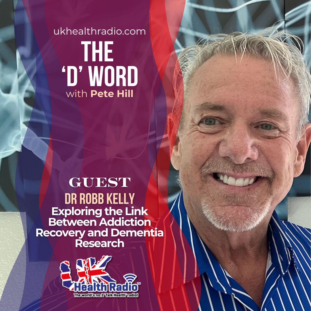 UK Health Radio™ (@ukhealthradio) on Twitter photo The ‘D’ Word <a href="/RadioTdw/">TDWRadio</a> with Pete Hill on <a href="/ukhealthradio/">UK Health Radio™</a> - World renown positive psychology coach and addiction expert Dr Robb Kelly <a href="/RobbKellyGroup/">The Addiction Doctor</a> tells Pete about his recent work on Dementia.
👉🏼 🎧 bit.ly/3RX4yaL #wellbeingpodcast #ukhealthradio The ‘D’ Word <a href="/RadioTdw/">TDWRadio</a> with Pete Hill on <a href="/ukhealthradio/">UK Health Radio™</a> - World renown positive psychology coach and addiction expert Dr Robb Kelly <a href="/RobbKellyGroup/">The Addiction Doctor</a> tells Pete about his recent work on Dementia.
👉🏼 🎧 bit.ly/3RX4yaL #wellbeingpodcast #ukhealthradio