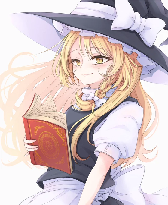 魔理沙描きました 