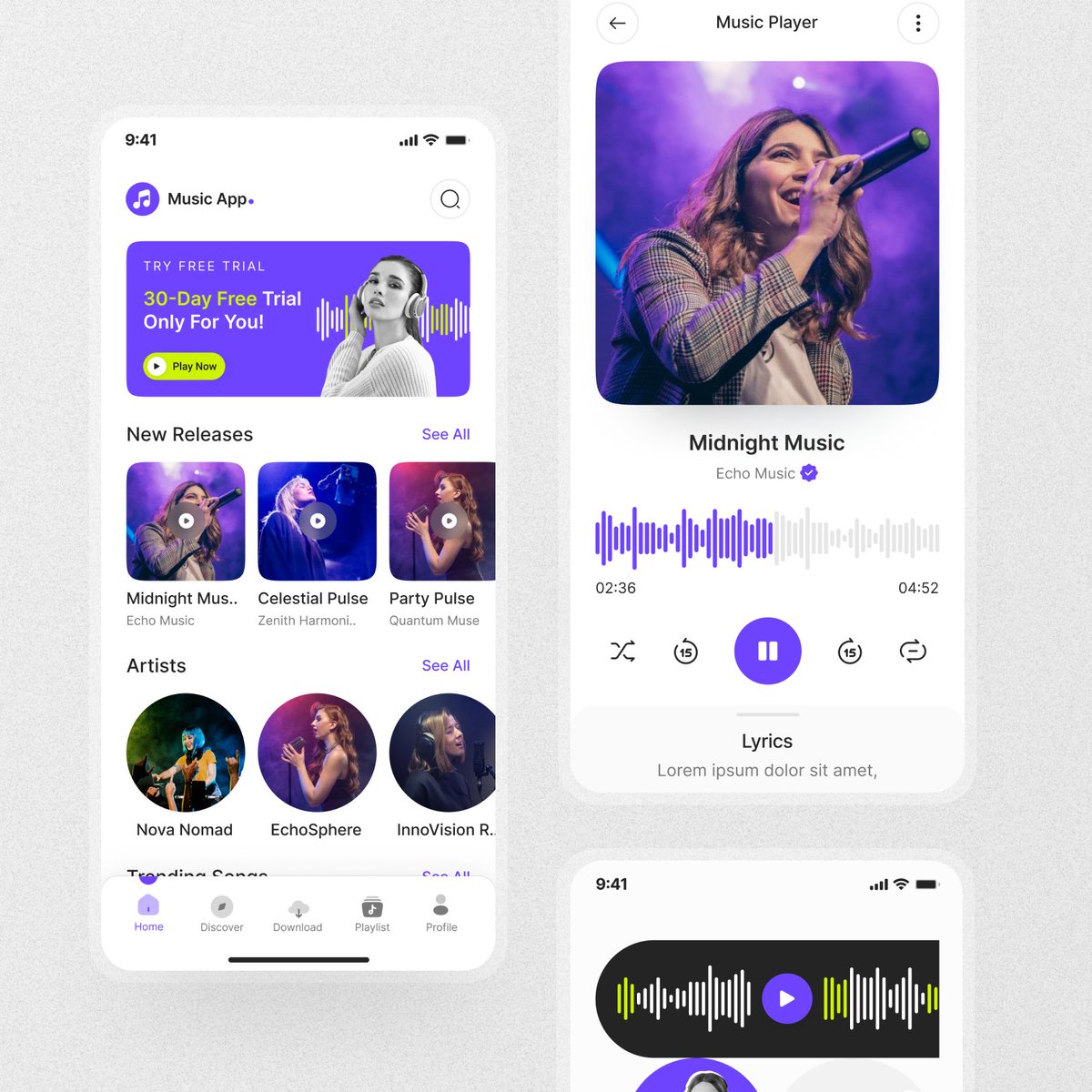 insight_lancer's tweet image. Music Mobile App UIUX Design | Figma | App Design

Visit Our Website :
behance.net/gallery/185376…

#music #musicplayer #mobileapp #uiux #appdesign #figma #appui #appux #uidesigner #uxdesigner