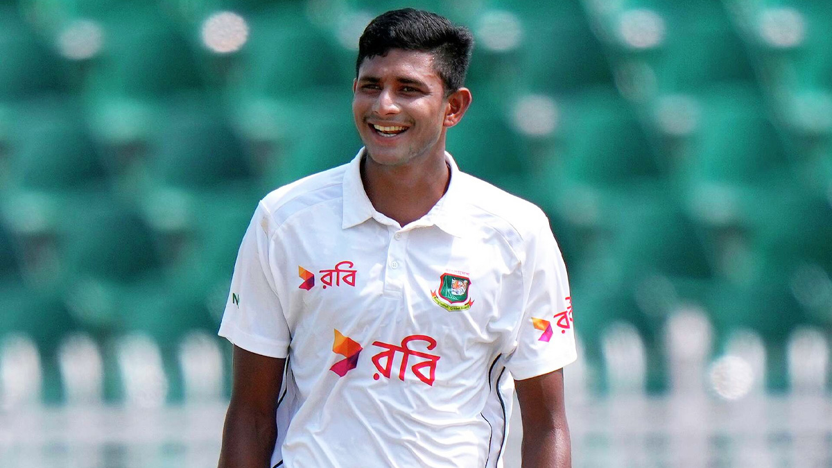 নাহিদ রানার জোড়া আঘাত, দ্বিতীয় দিনে দুর্দান্ত শুরু বাংলাদেশের