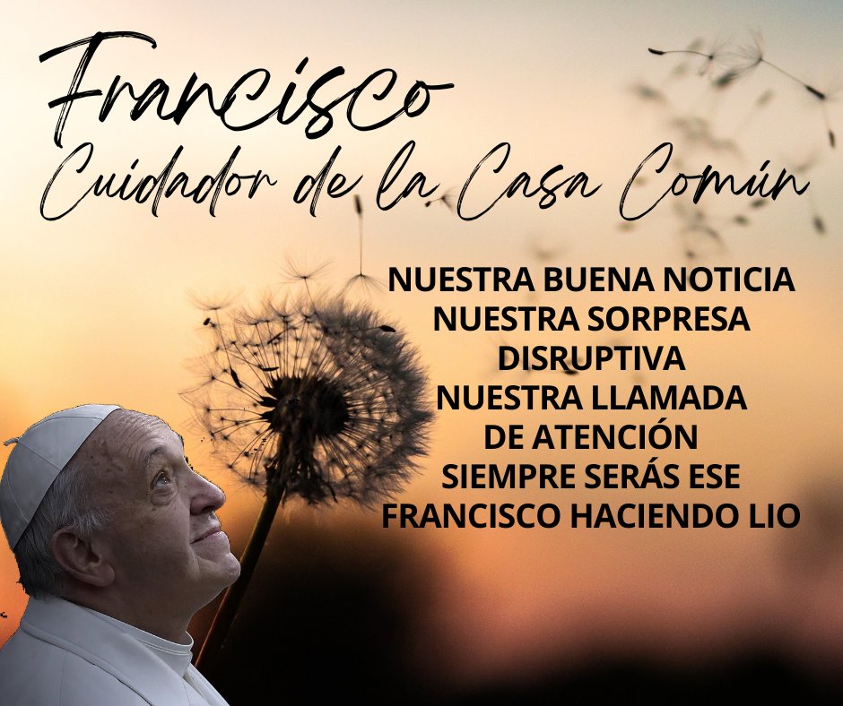 AilenMollo's tweet photo. #Hoy ES NOTICIA quien era noticia siempre para nosotres. Francisco, encendé nuestros corazones Adiós @Pontifex_es https://t.co/1wWgKoL3QL