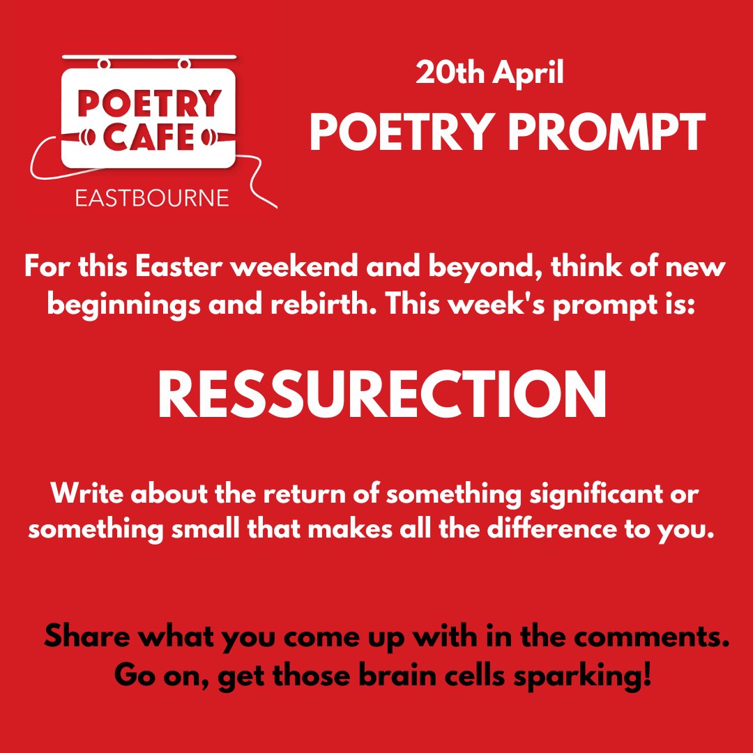 In an opposition to resolutions, write what's coming back - for better or worse!
Share a few lines in the comments! 
#poetry #words #prompt #creativity #writing #resurrection