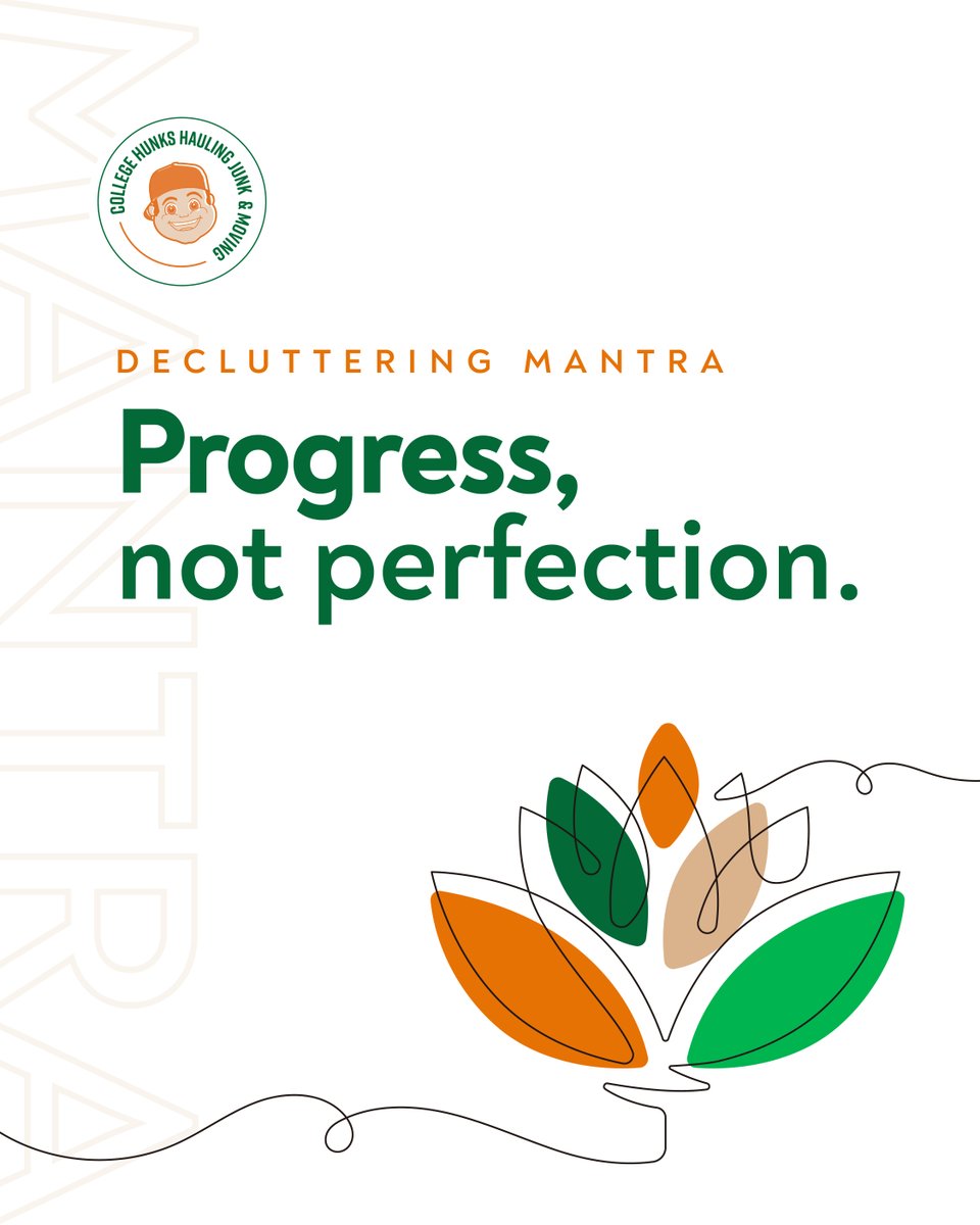 CollegeHunks's tweet image. Decluttering is tough enough—don’t let perfection slow you down. Every small step forward counts! 💪✨
And if you need a hand with packing, pickup, donations, or even light demolition, we’re just a call away. Let’s make the process easier together! 📦🚛
#DeclutterWithEase...