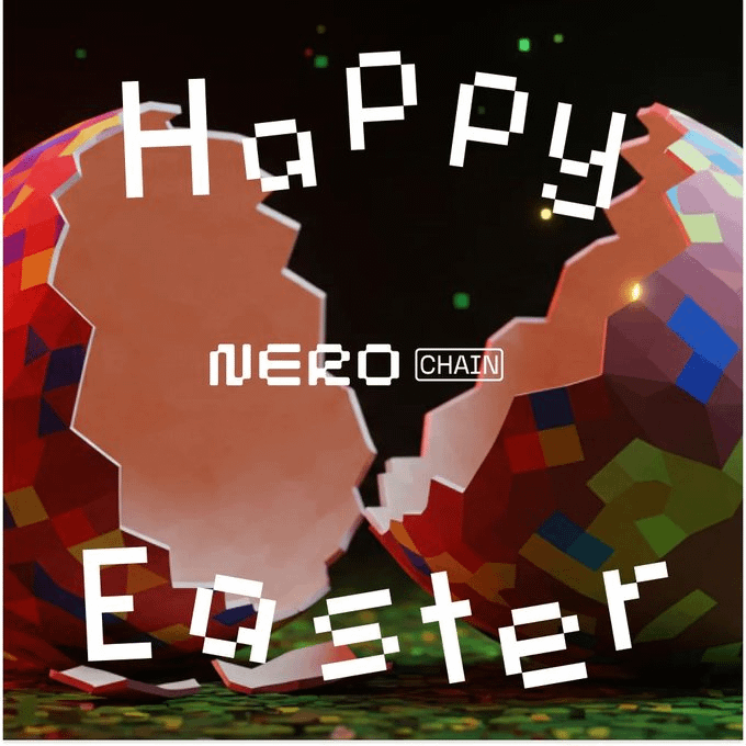🌸 NERO Chainから、ハッピーイースター！🌸

このイースターが、新しいつながりとイノベーションのきっかけになりますように🌟

#NEROChain