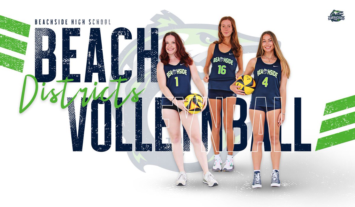 District tourney game day! 

Beach Volleyball 🏐