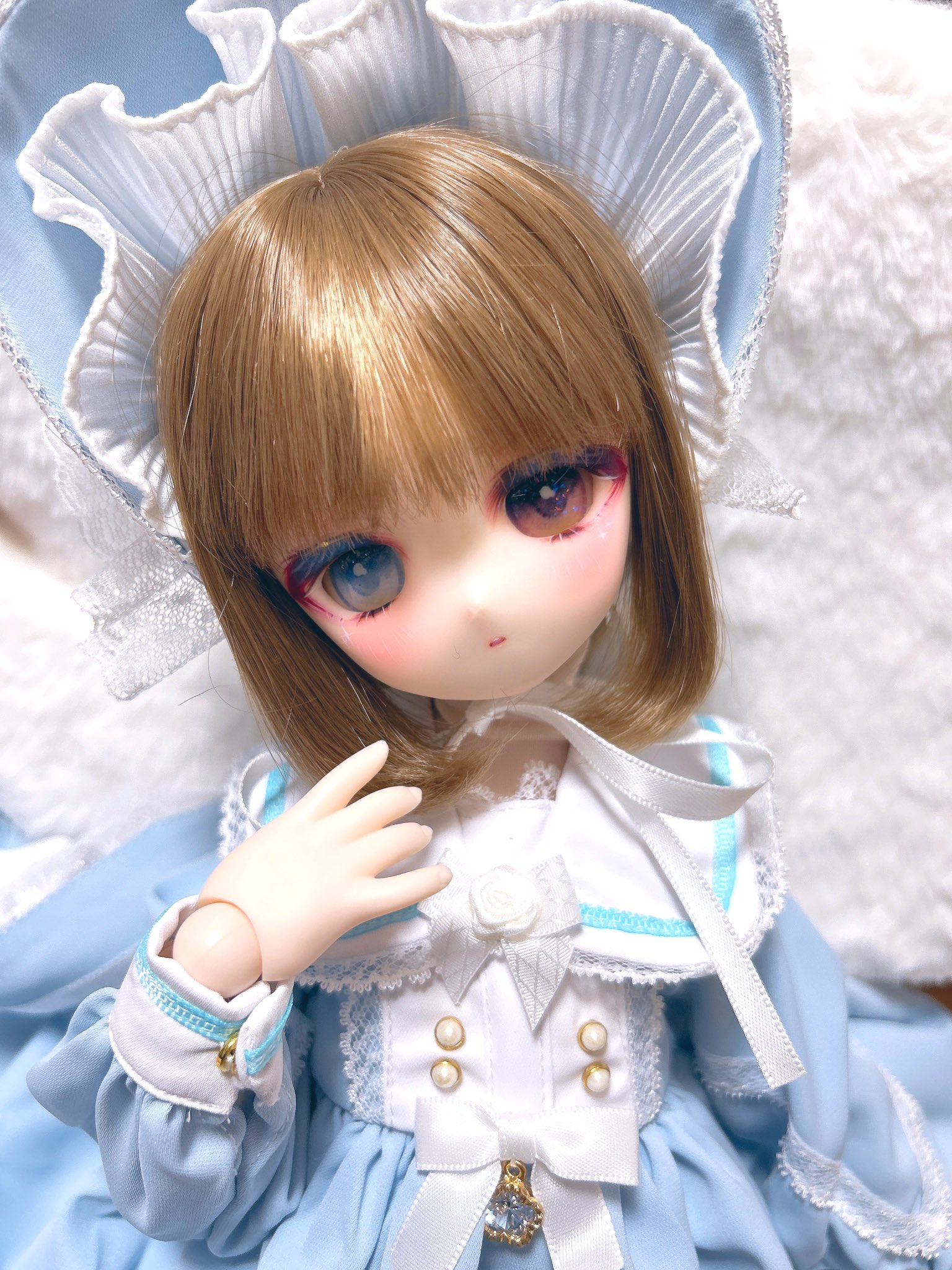 フラワーレター」MDD・SDM・1/4サイズ通用 ドール服 5点セット