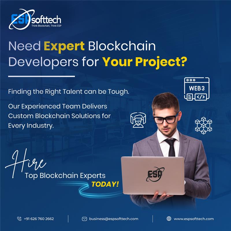 espsofttechpltd's tweet image. 🔍 Struggling to Find Skilled Blockchain Developers?
We’ve got you covered.
From concept to deployment, our expert team delivers tailored blockchain solutions.
💼 Let’s build the future — together.                                     
#blockchain #blockchaindeveloper #FutureTech…