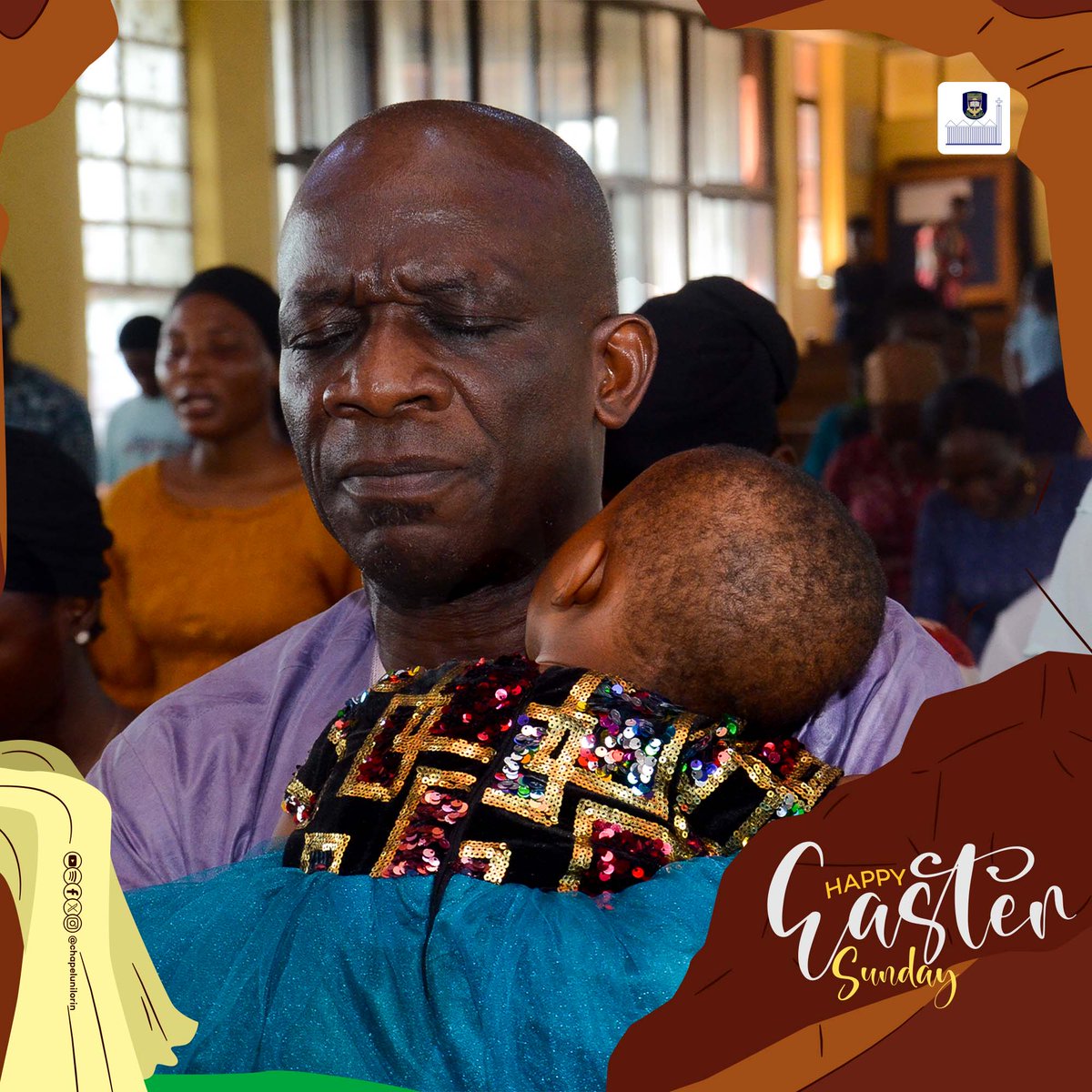 ChapelUnilorin's tweet image. He is Risen 🌄✝️
Glory to JESUS 🤍✨ 

#HappyEaster😇
#chapelunilorin
#sundaypics