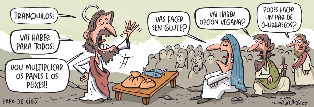 FansLuisDavila's tweet photo. Os milagres complícanse 🤣
#Igrexia #Veganos #Alérxenos
#HumorGalego #Davila
👇𝗜𝗡𝗦𝗧𝗔𝗚𝗥𝗔𝗠👇
https://t.co/gnu7wdAzWw
https://t.co/YAbrRBt3XV https://t.co/fNHi2Zm6nD