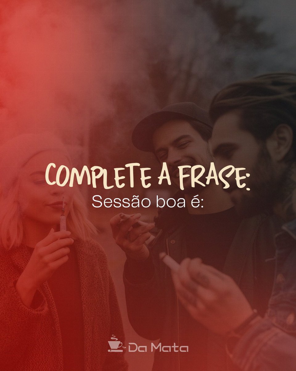 Sessão boa é: quando o assunto vai de filosofia a teorias da conspiração em 5 minutos.
Agora é com vocês, comentem aqui 📷
#tabcariadamata #damata #sessão