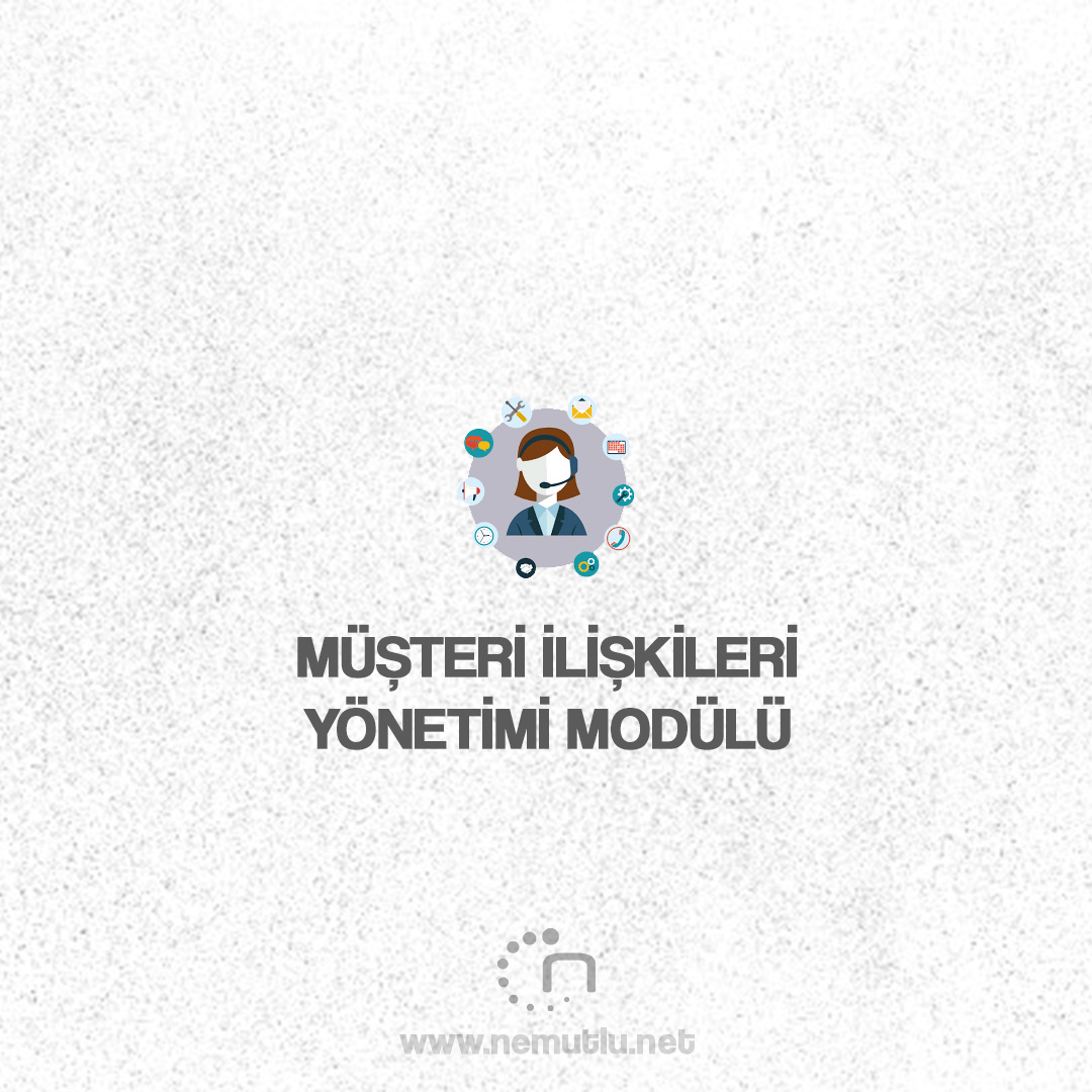 nemutluyazilim's tweet image. Bu modülünün entegre yapısı sistemdeki diğer tüm modüllerden elde edilen alakalı verilerin merkezi bir şekilde tutulmasına ve yönetilmesine olanak sağlar.
nemutlu.net 
#müşteriilişikileri #yazılım