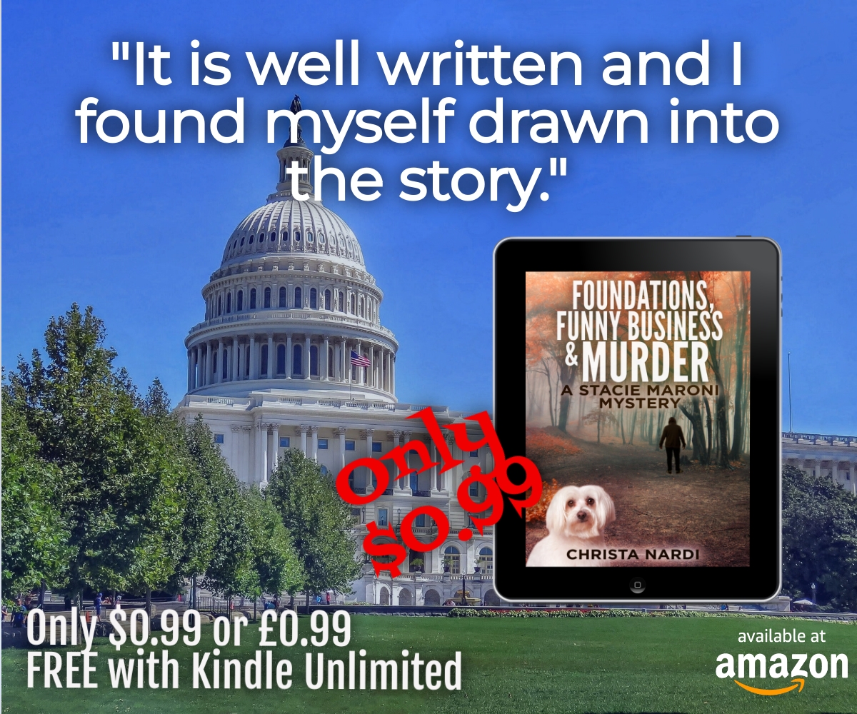 Political agendas, a murder, and a Maltese with a nose for danger. When bad karma plagues the start-up of a nonprofit foundation, Stacie Maroni, HR Specialist and amateur sleuth, isn’t sure who to trust. #99cents #MYSTERY #mustreadbooks #BYNR
amzn.to/3ZDF0V6