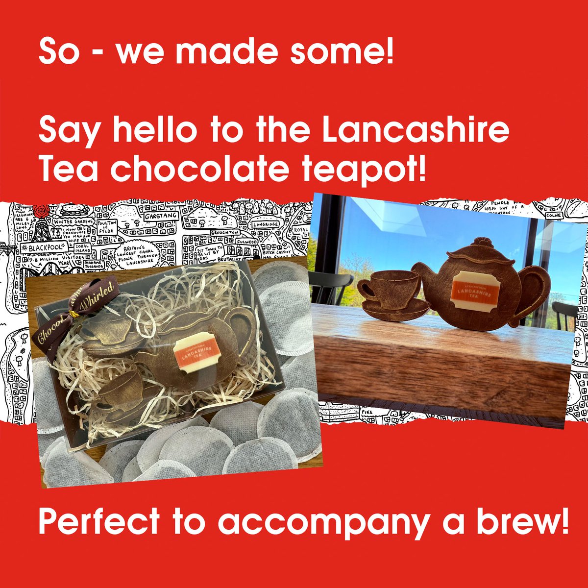 It's #NationalTeaDay!

While we were researching Easter chocolate, we found sweet aromas can lift tea's sweet notes, so a chocolate teapot could make a great brew!

Luckily, one of our friends could make us these! Just say "Me please!" below and we'll pick 5 lucky winners!