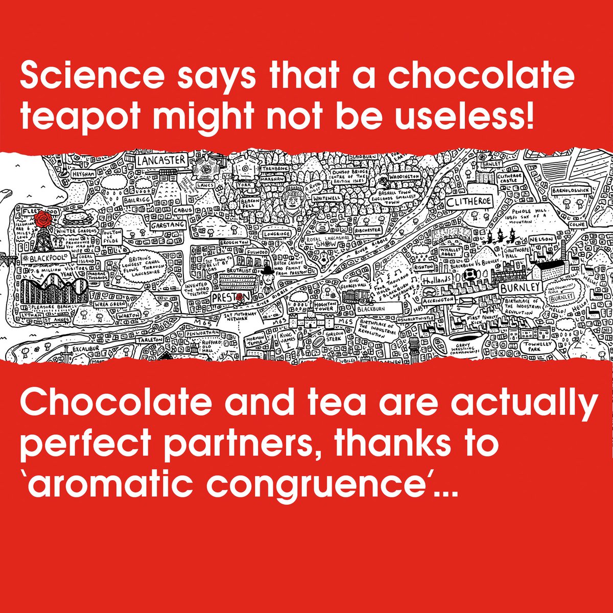 LancashireTea's tweet photo. It's #NationalTeaDay!

While we were researching Easter chocolate, we found sweet aromas can lift tea's sweet notes, so a chocolate teapot could make a great brew!

Luckily, one of our friends could make us these! Just say "Me please!" below and we'll pick 5 lucky winners! https://t.co/zFL0zDe23Z