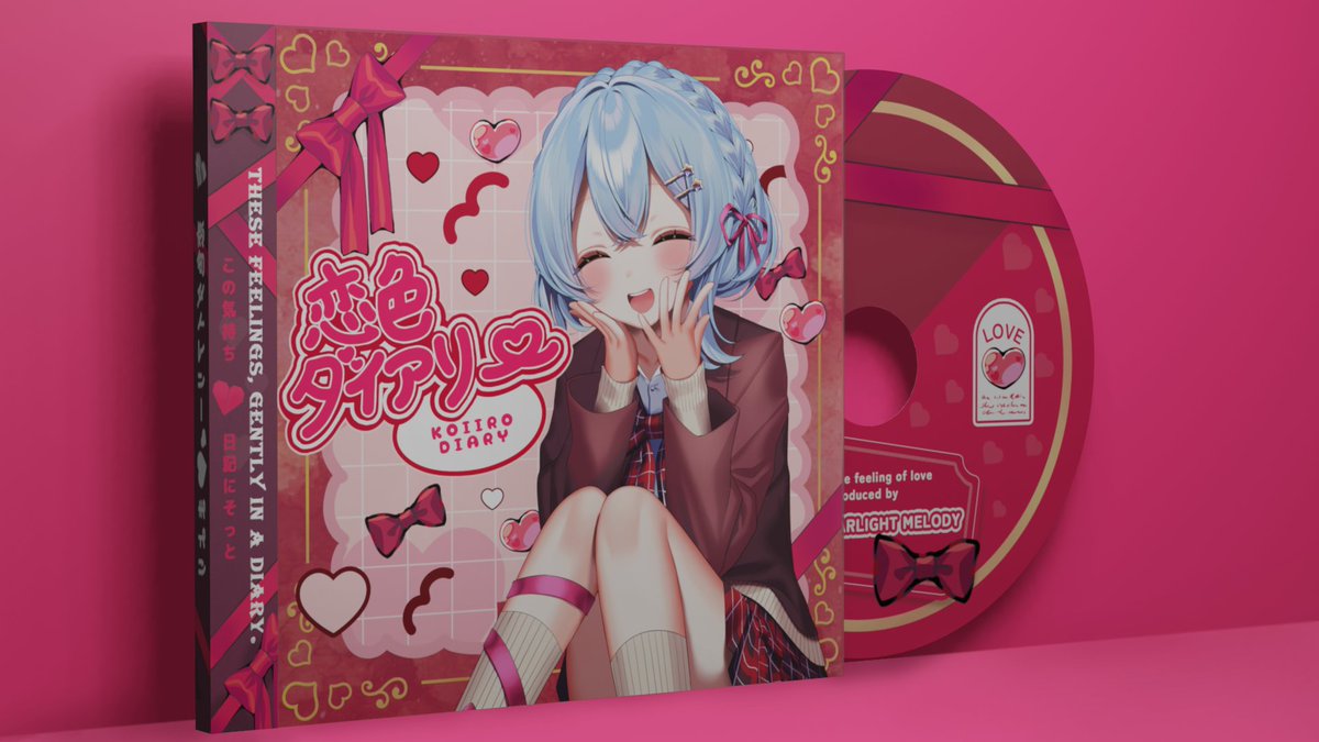 _Smol_Mochi's tweet photo. 【お仕事告知】

『恋色ダイアリー』のジャケットデザインに関わらせていただきました。

I had the pleasure of working on the jacket design for Koiiro Diary.
Please take a look. 

よろしければご覧ください。 https://t.co/dLO9o1Iqq4