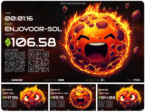 Farming on Meteora has picked up noticeably lately.
Interesting shift — major volumes on new tokens now start at $300K+.
Looks like the market is heating up 🔥
<a href="/MeteoraAG/">Meteora</a> <a href="/met_lparmy/">LP Army</a>